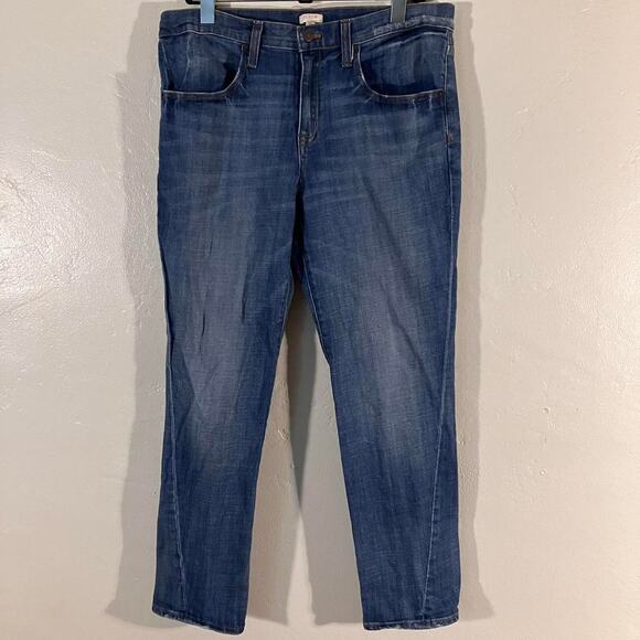 J. Crew Jeans Medium‎ Wash Slim Fit Stretch Denim - Picture 1 of 3